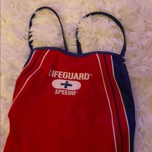 Speedo Lifeguard swim suit.size 10/36